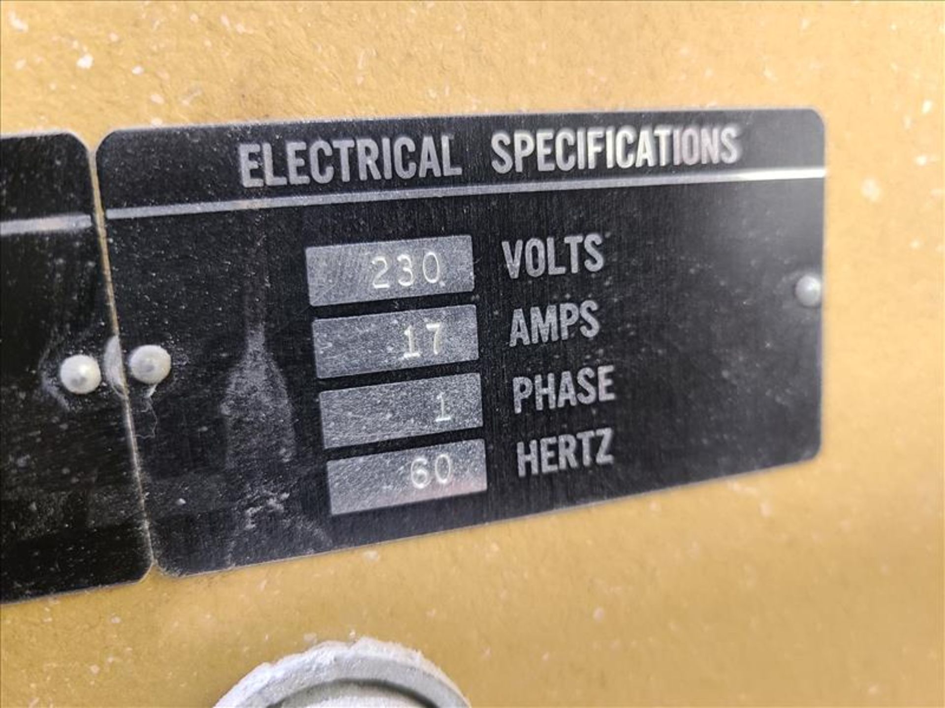 Challenge Paper Drill, model EH-3, S/N.42184, 230V, 17 amps, 1 Phase, 60 Hz - Image 4 of 4