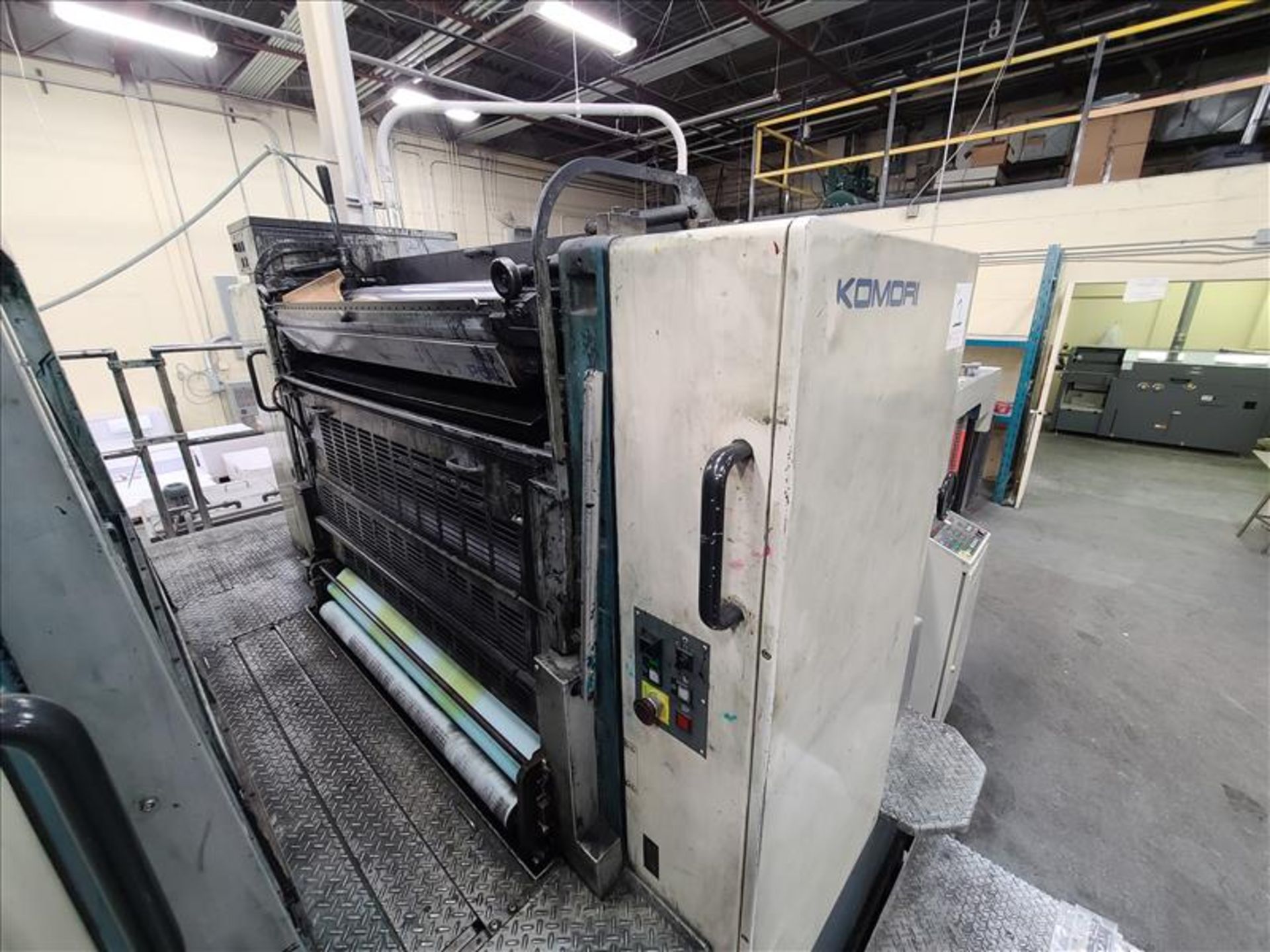 Komori 4-color offset printing press, Series Lithrone 40, model L-440, S/N.2202 approx. 68 - Bild 6 aus 22