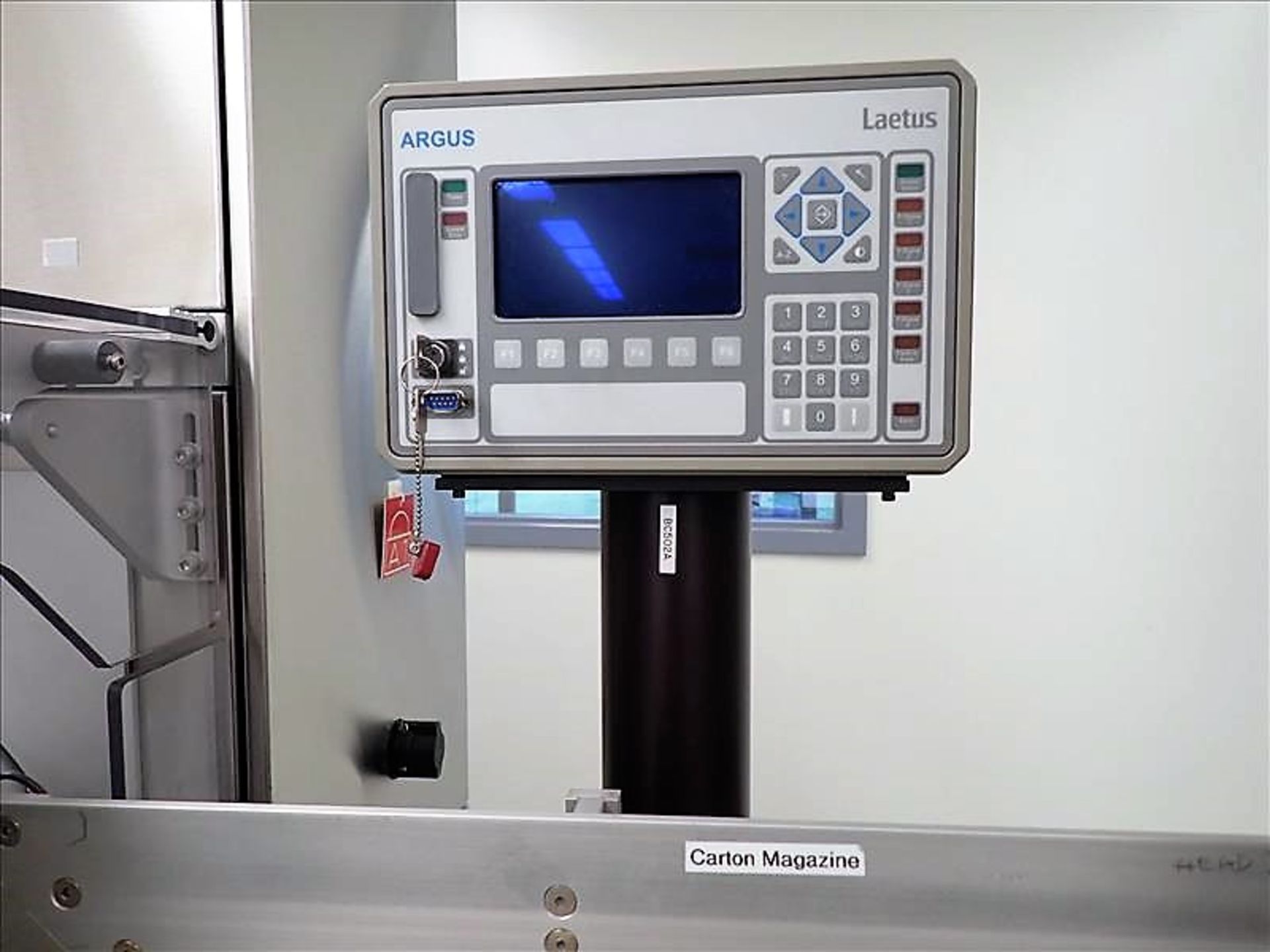 Langen cartoner, mod. PC-SFA, ser. no. 11-244/20-523, w/ PanelView 1000E touch screen control c/w - Image 7 of 13