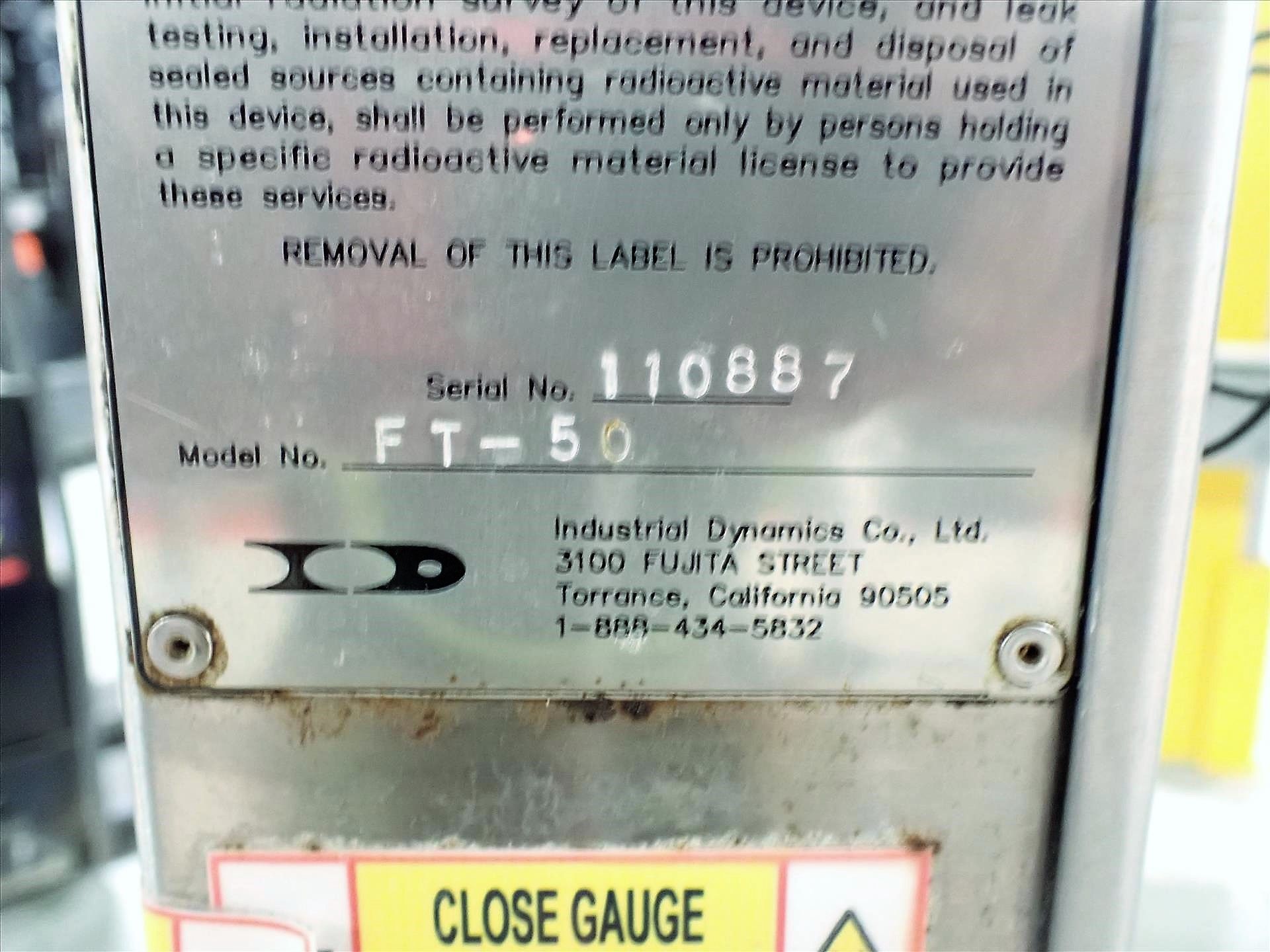 I.D. Filtec mod. FT-50 level sensor, s/s (*purchaser must be licensed by the CNSC as a Class II - Image 4 of 4