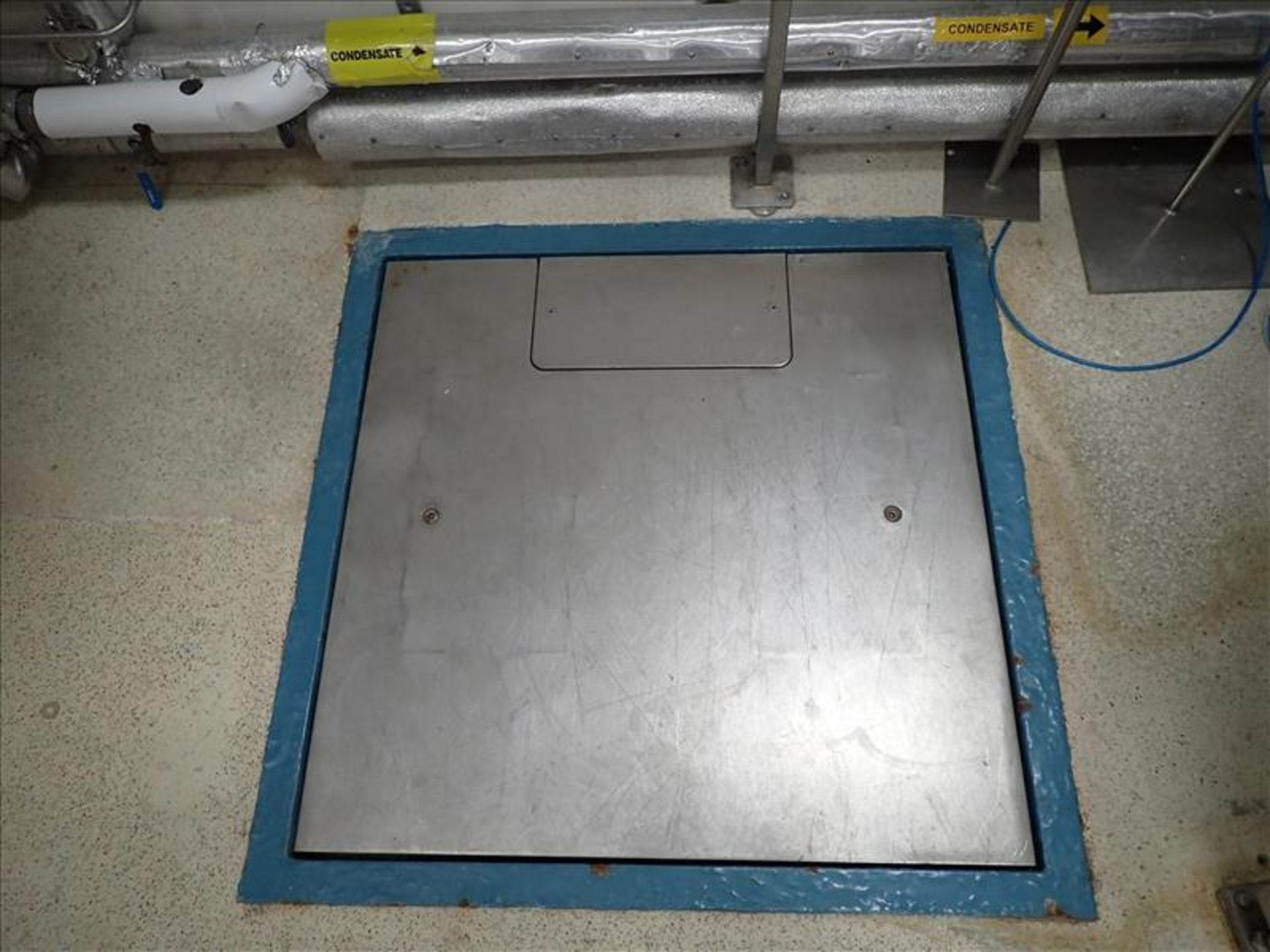MettlerToledo floor scale, mod. Lynx LTHA, 5000 lbs. - 0.5 lbs, 36" x 36" platform - Image 4 of 4