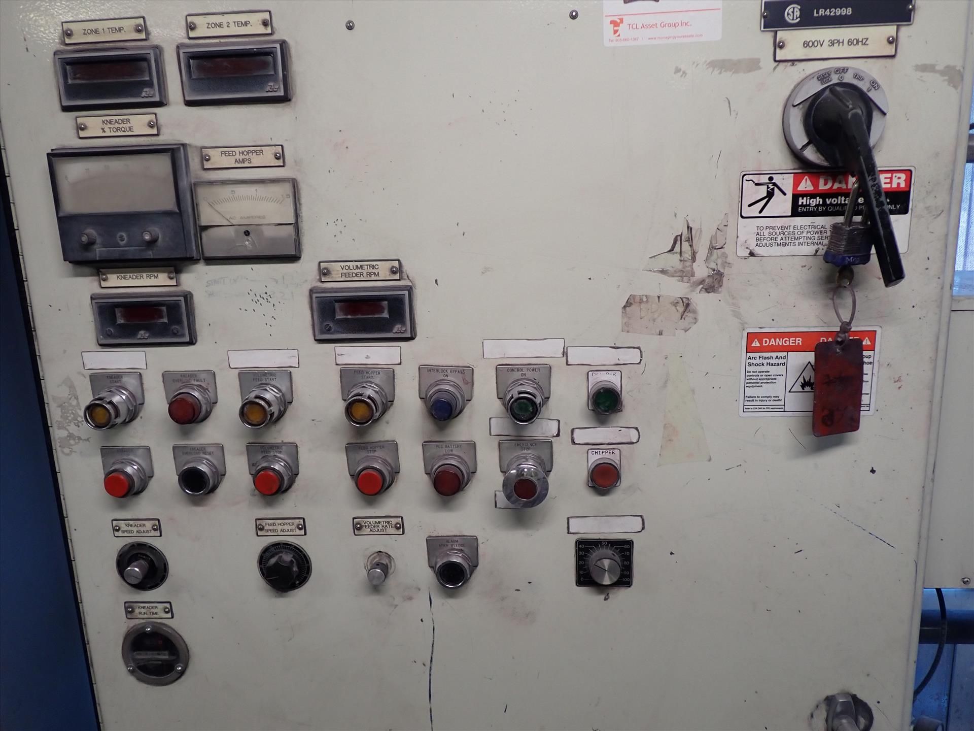 control panel for extruding line c/w transformer (Subject to confirmation. The winner will be - Image 2 of 3