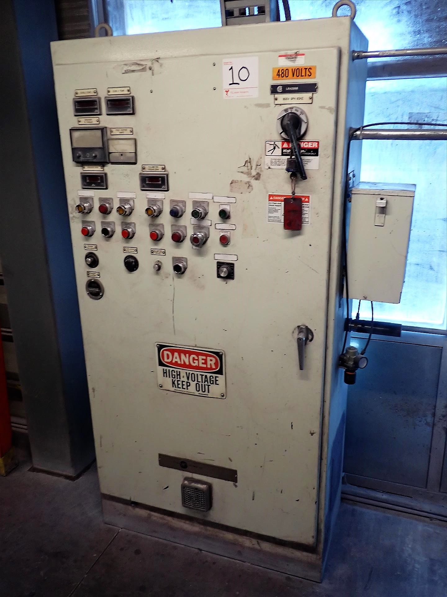 control panel for extruding line c/w transformer (Subject to confirmation. The winner will be