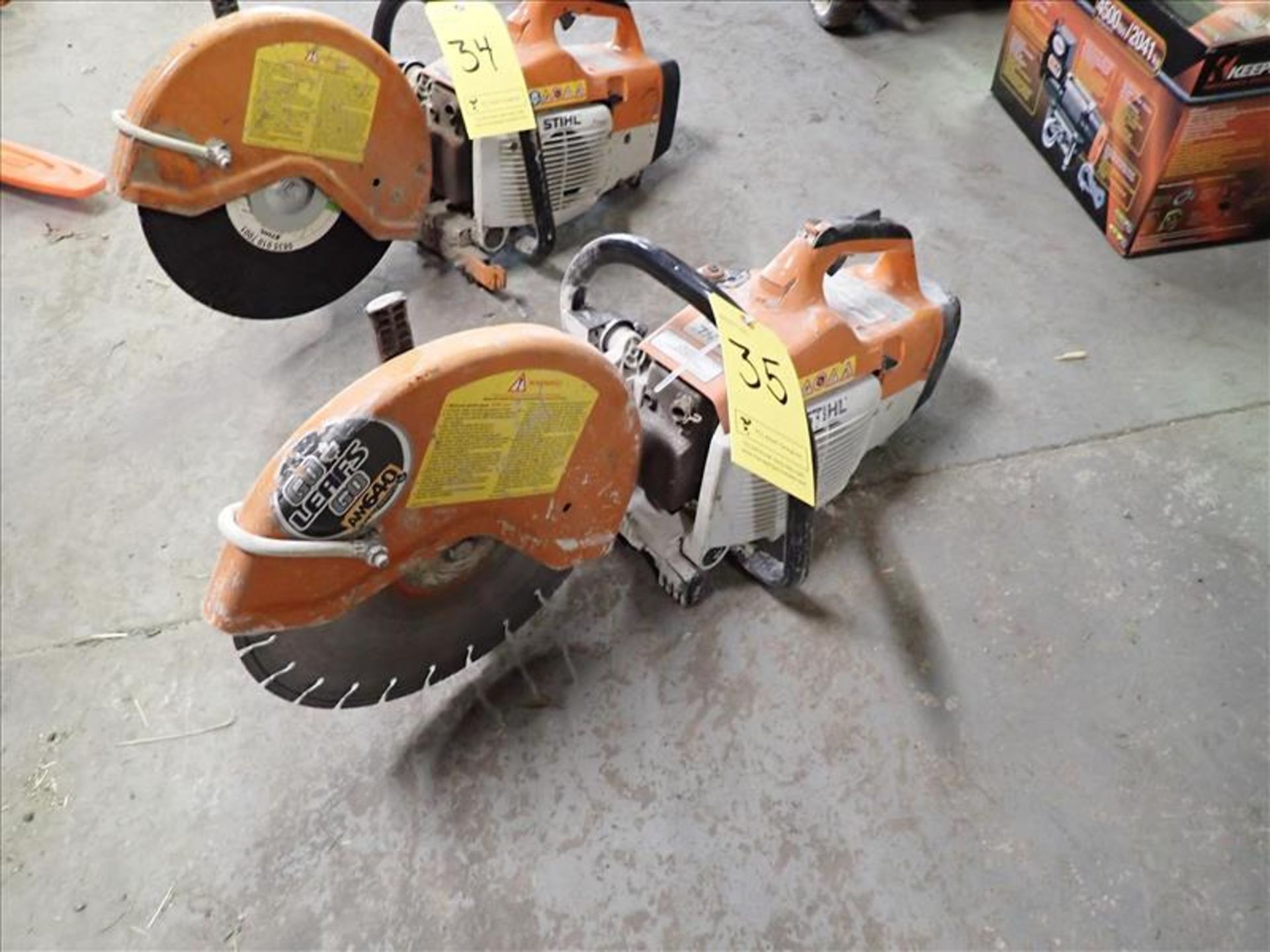 STIHL 14" Concrete Cut Off Saw, model TS400