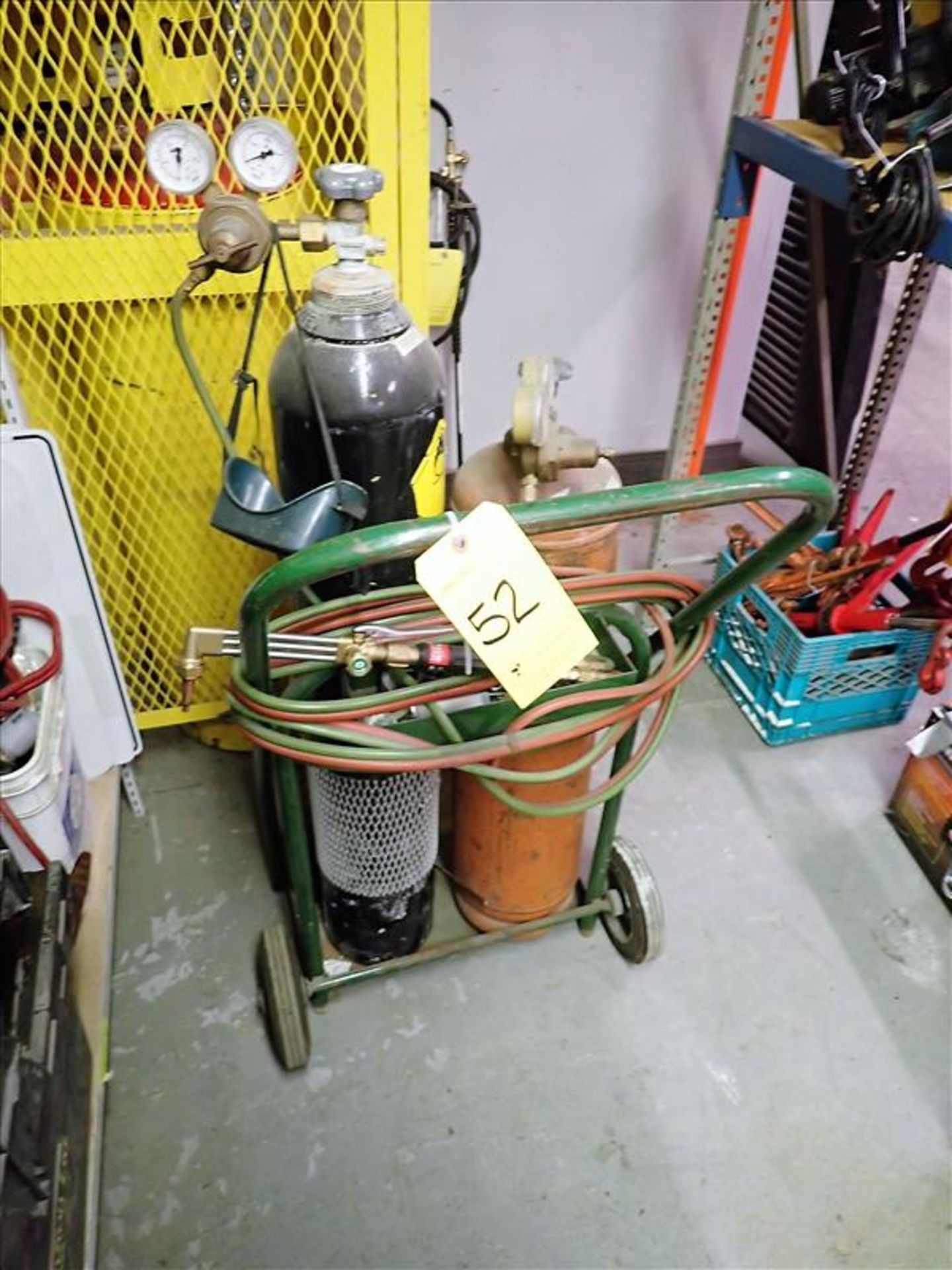 Torch Set, incl. Torch, Gauges, Hose and Cylinder Cart (excludes cylinders)