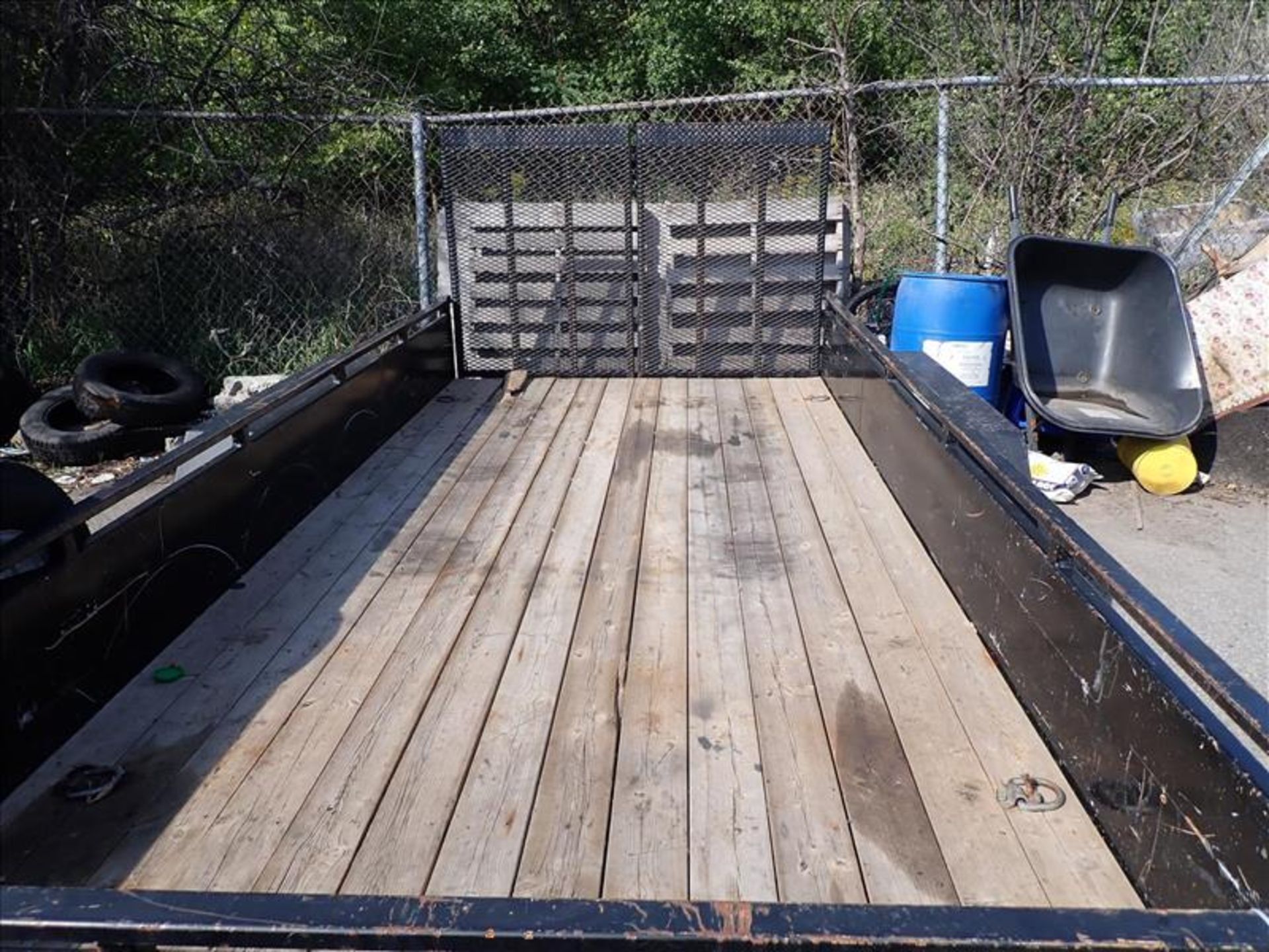 Weberlane Trailer, model WLLS1478, VIN.2W9520017JL146532, 14 ft x 6 ft, w/wooden deck, tandem - Image 3 of 7