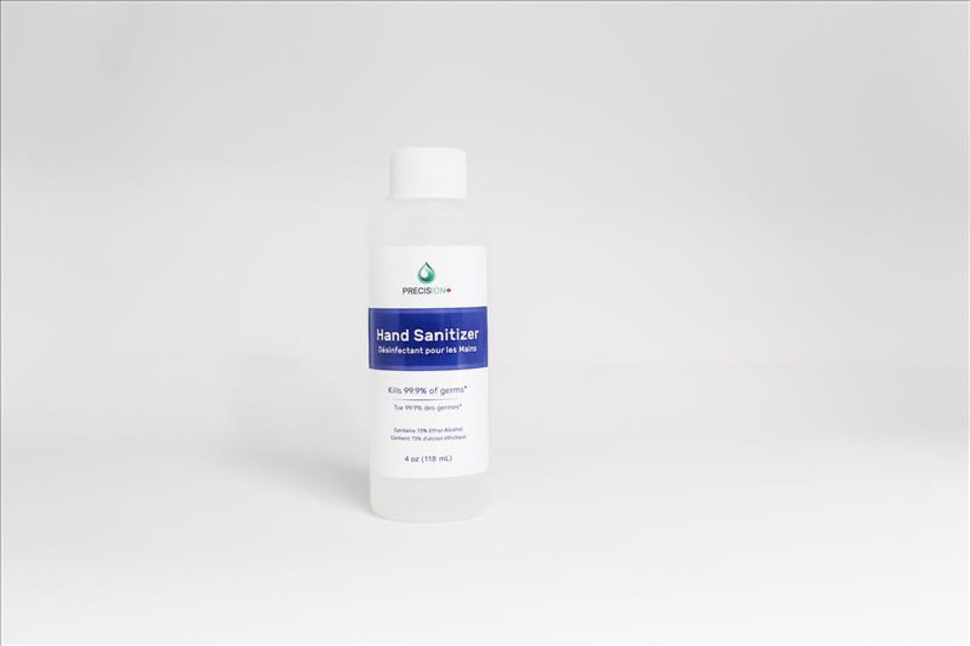 1 Pallet of Hand Sanitizer Gel 4oz Cylinder Shape Bottles, w/caps, 35 bottles per case, 120 cases (