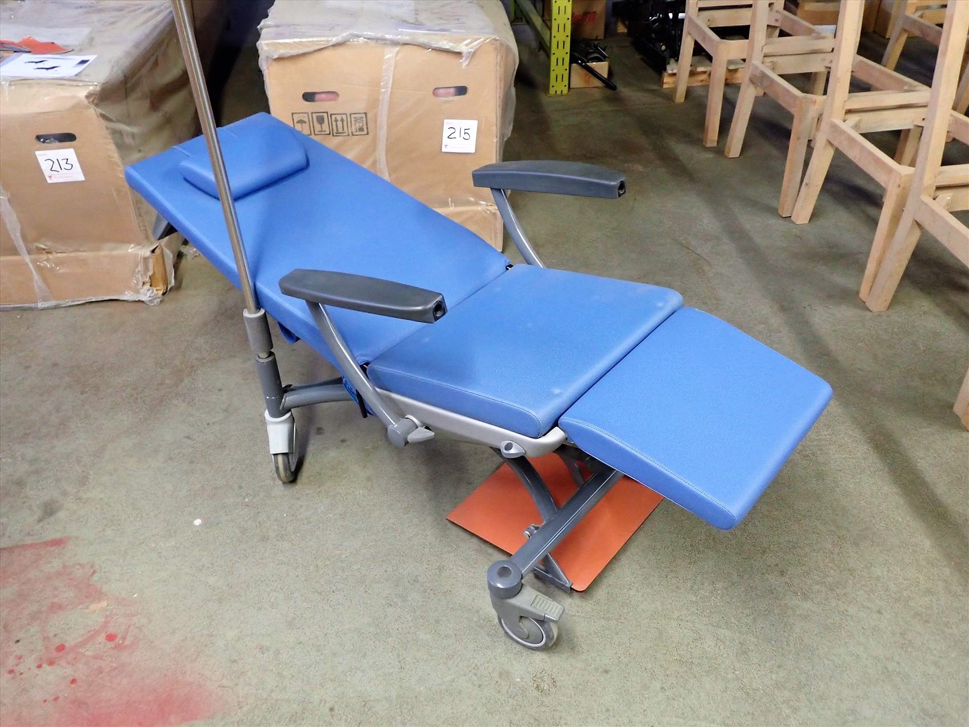 BorCad Sella Medical Multifunctional Examination/Dialysis Chair, fixed carriage mod. SLA-CB10, - Image 2 of 5