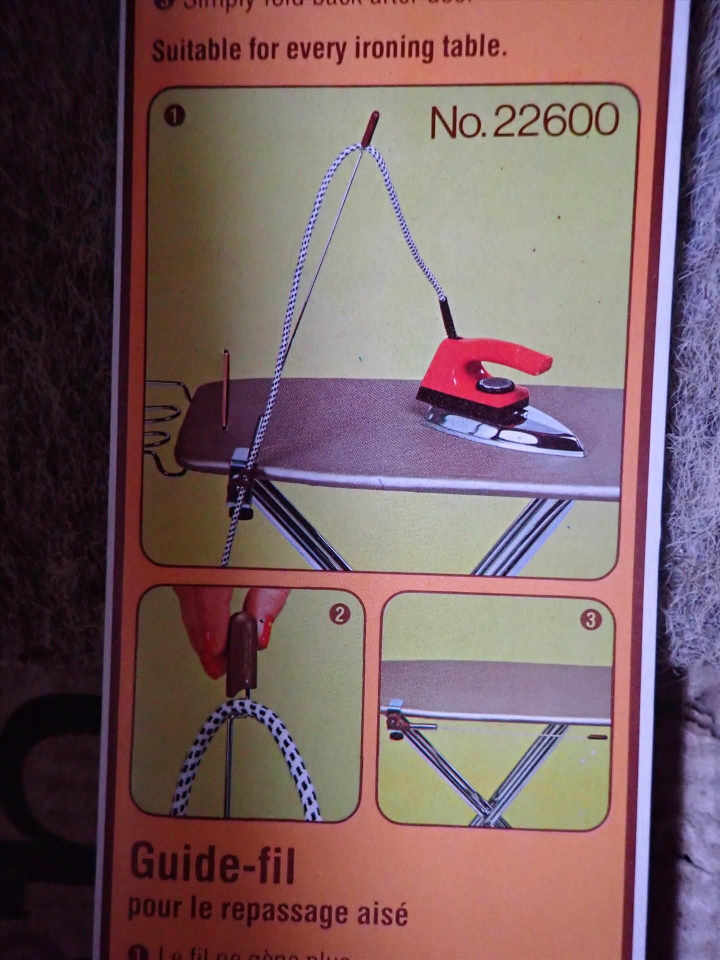 (4) FRZ Swing ironing board flex cord holders