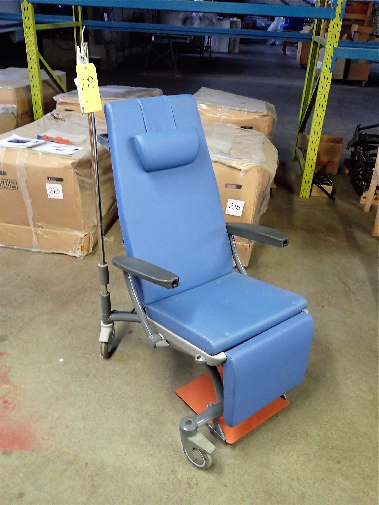 BorCad Sella Medical Multifunctional Examination/Dialysis Chair, fixed carriage mod. SLA-CB10,