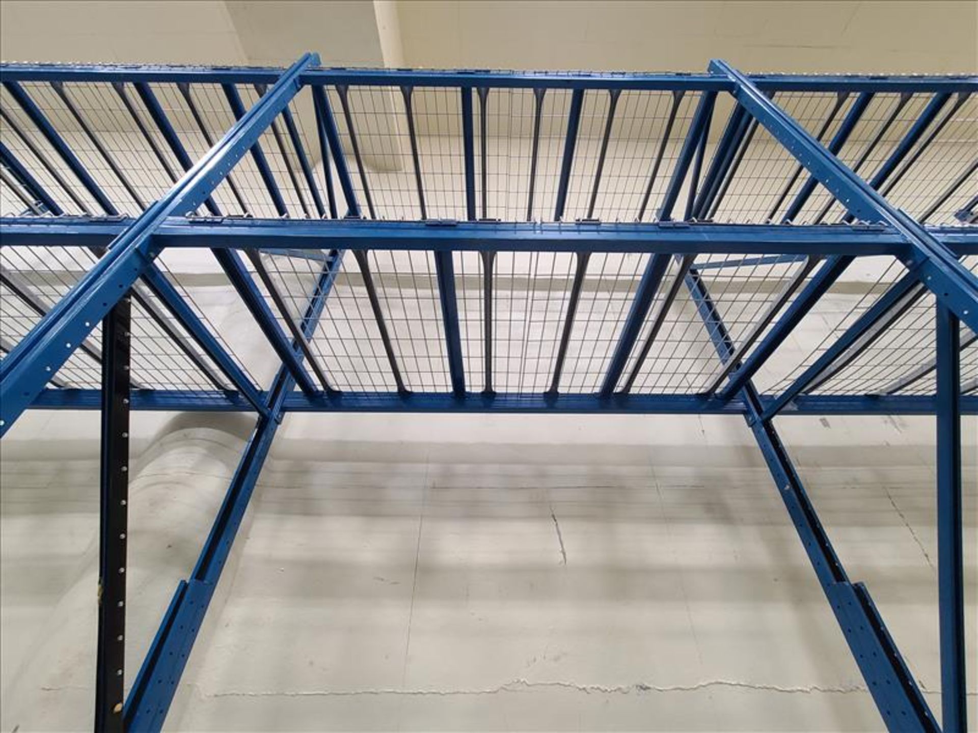 [LOT] (7) section pallet rack, 16' x 42"w (7) upright, (40) 8' cross bar [Packaging Warehouse] - Image 4 of 4