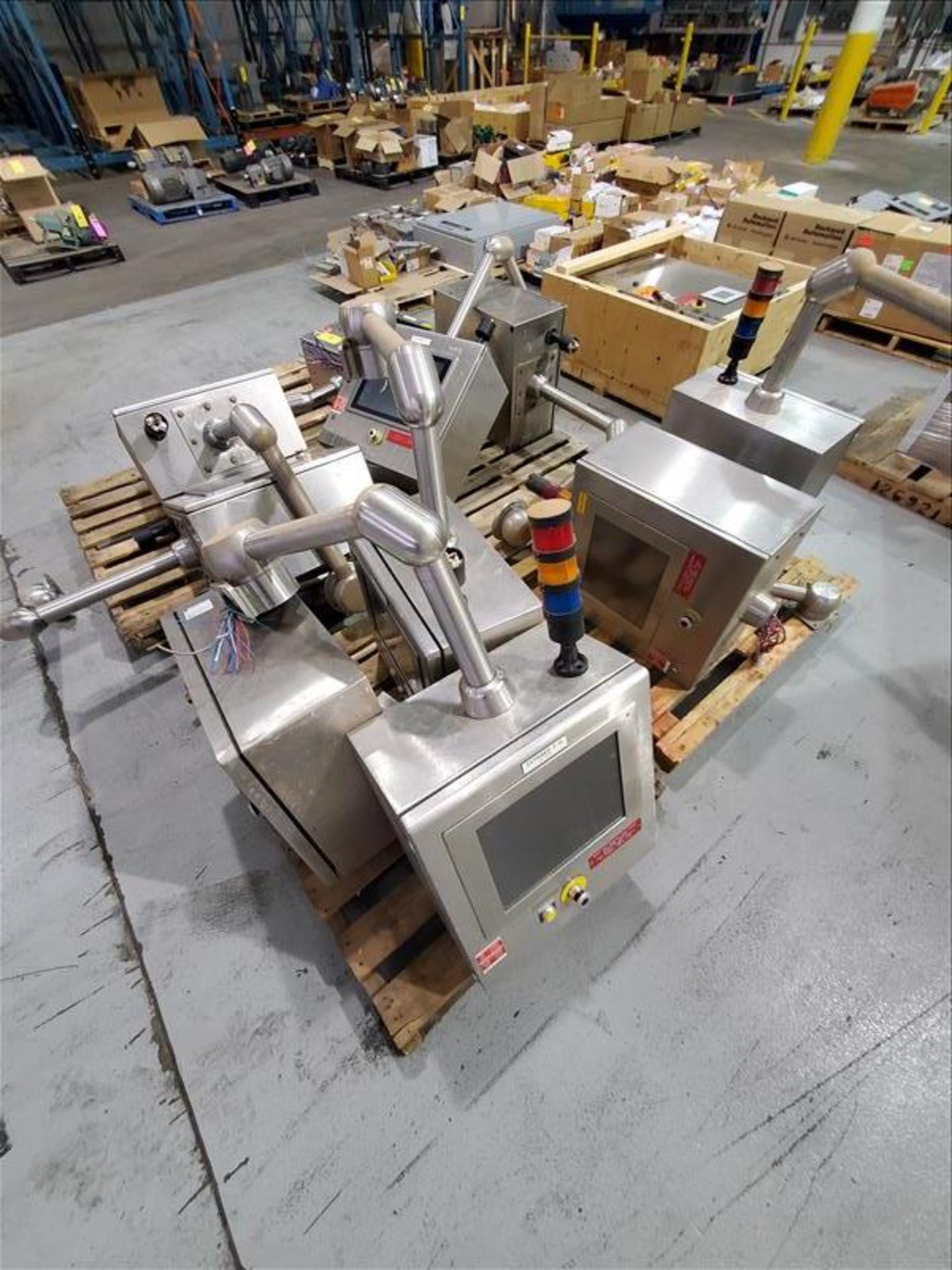 [LOT] (10) stainless control cabinets [Packaging Warehouse] - Image 3 of 3