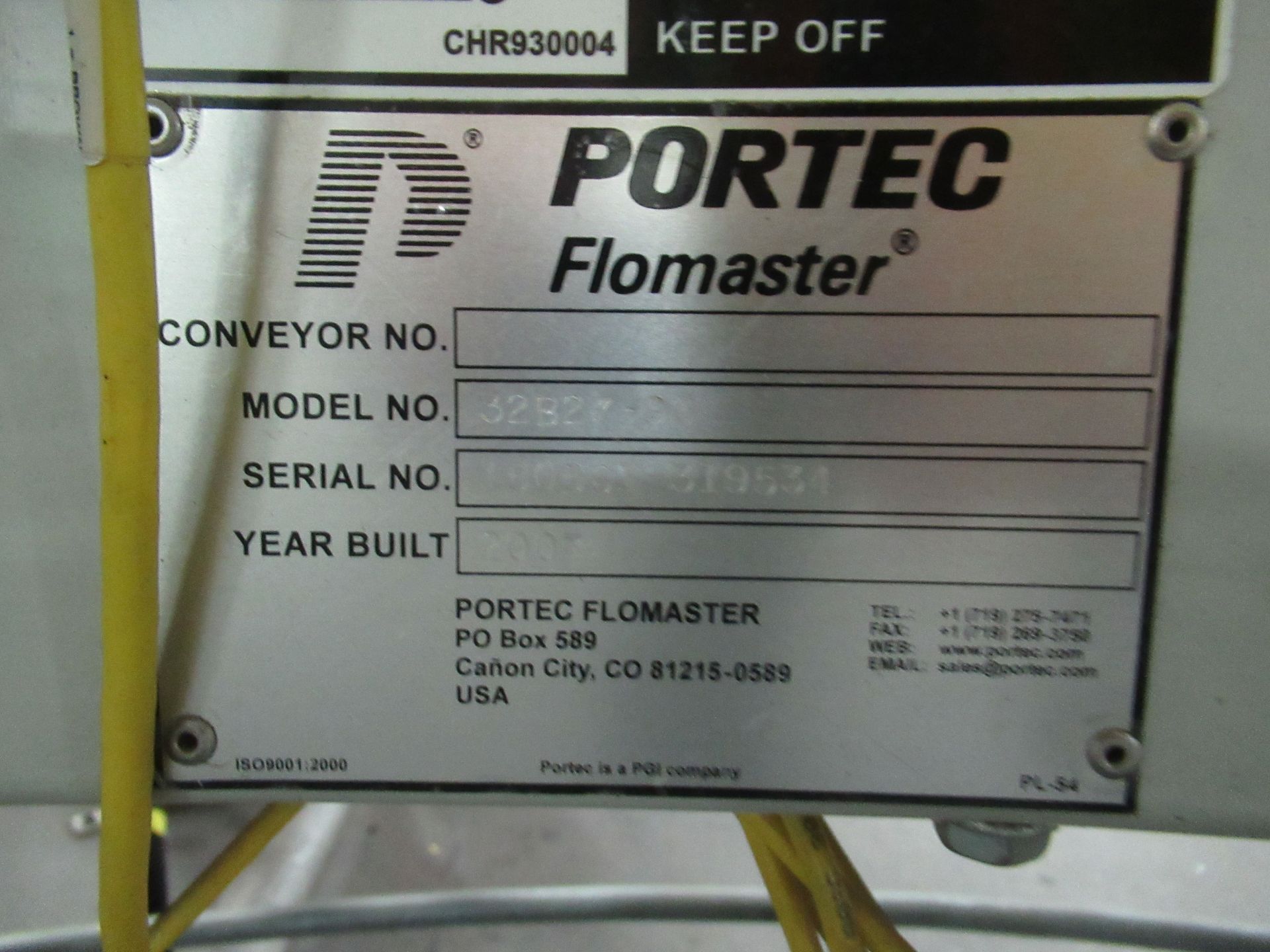 Protec Flowmaster conveyor belt, 62'l x 28"w, (3) curve conveyor, (1) straight conveyor, (2) - Image 4 of 4