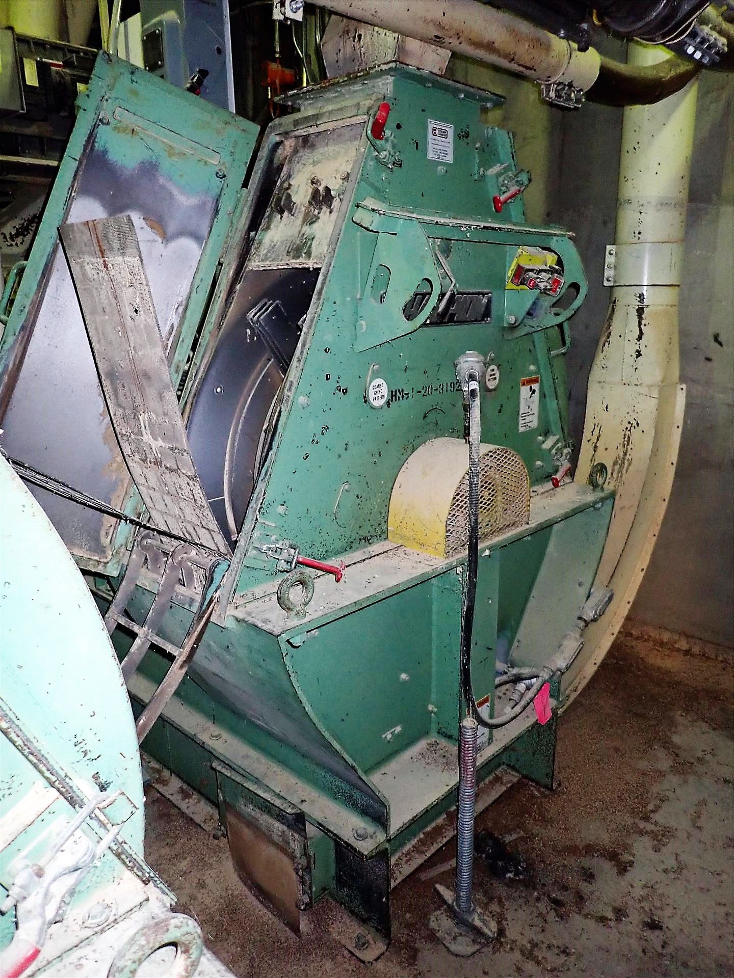 Champion hammer mill, mod 11.5 X44, s/n 136550, with 60 hp motor [Milling Area] - Image 3 of 3