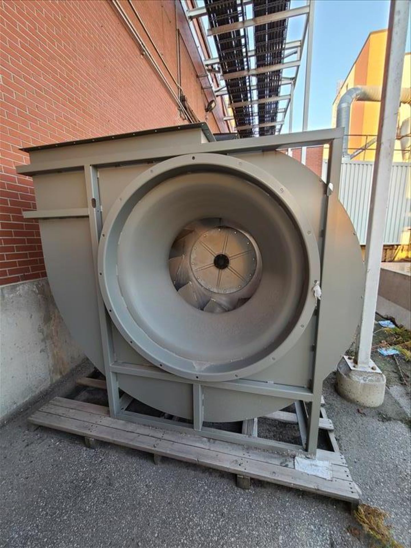 Greenheck fan unit, mod 49CSWX10CCWUB075, s/n 15305764, 595 rpm [Tank Farm] - Image 2 of 4