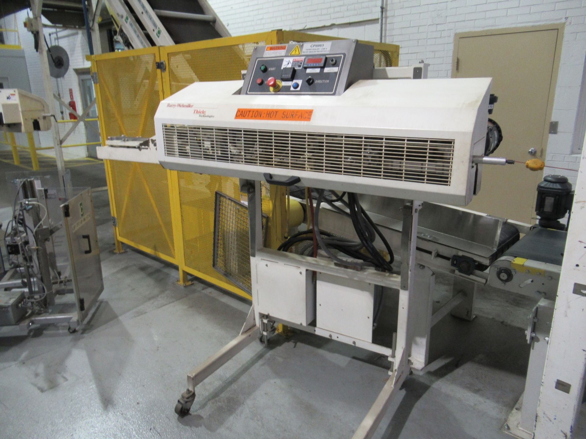 Thiele bag sealer, mod SEALER, s/n 4600R1292, with adjustable height, mobile, (2007) [Packaging Line