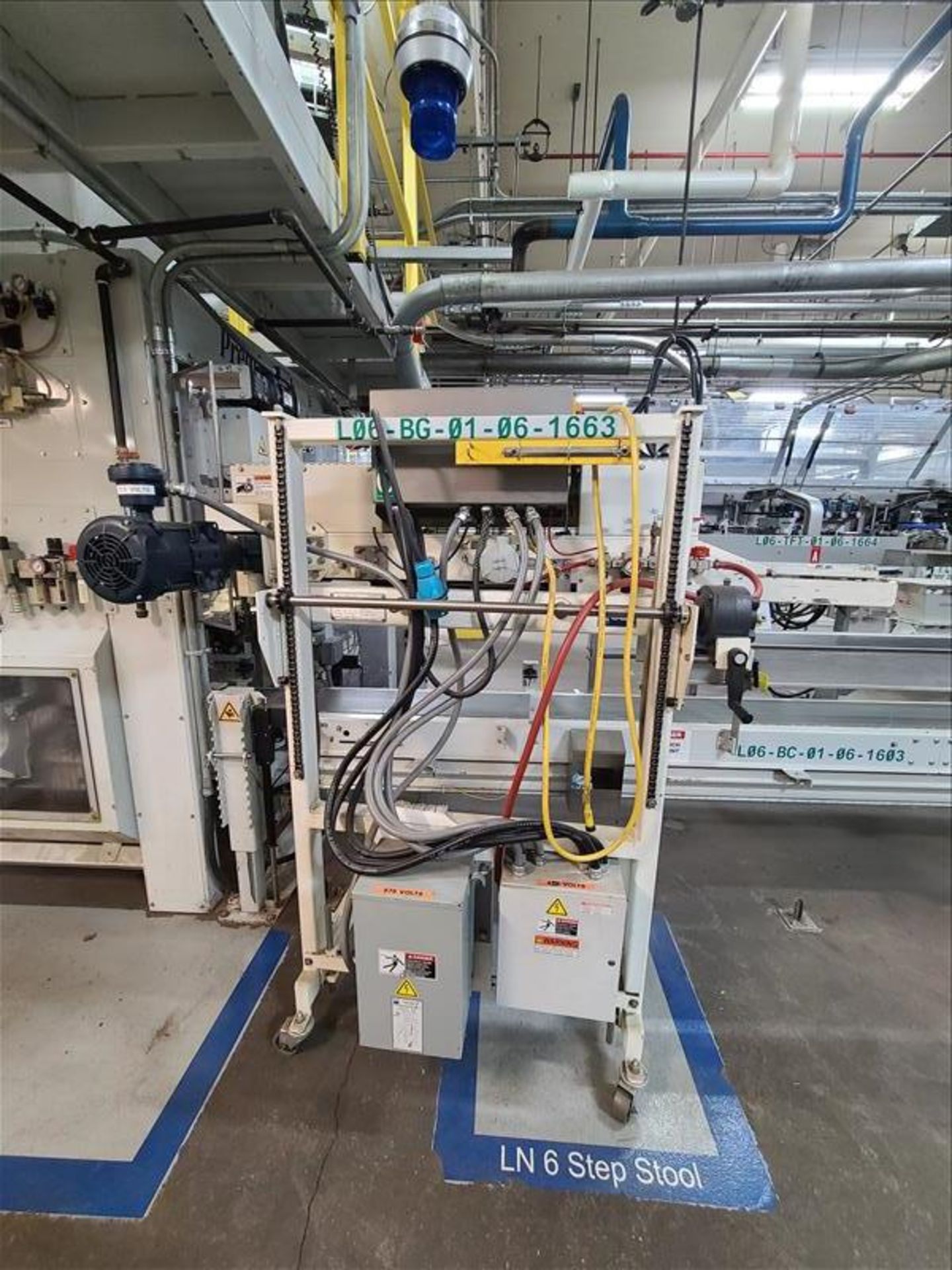 Thiele bag sealer, mod SEALER, s/n 4600R1292, with adjustable height, mobile, (2007) [Packaging Line - Image 4 of 5