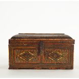 Syrian chest inlaid with mother-of-pearl and silver, 18th century