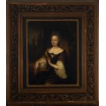 Portrait of a lady, 17th century Flemish school