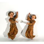 Couple of Angels, Castilian school of the 16th - 17th century