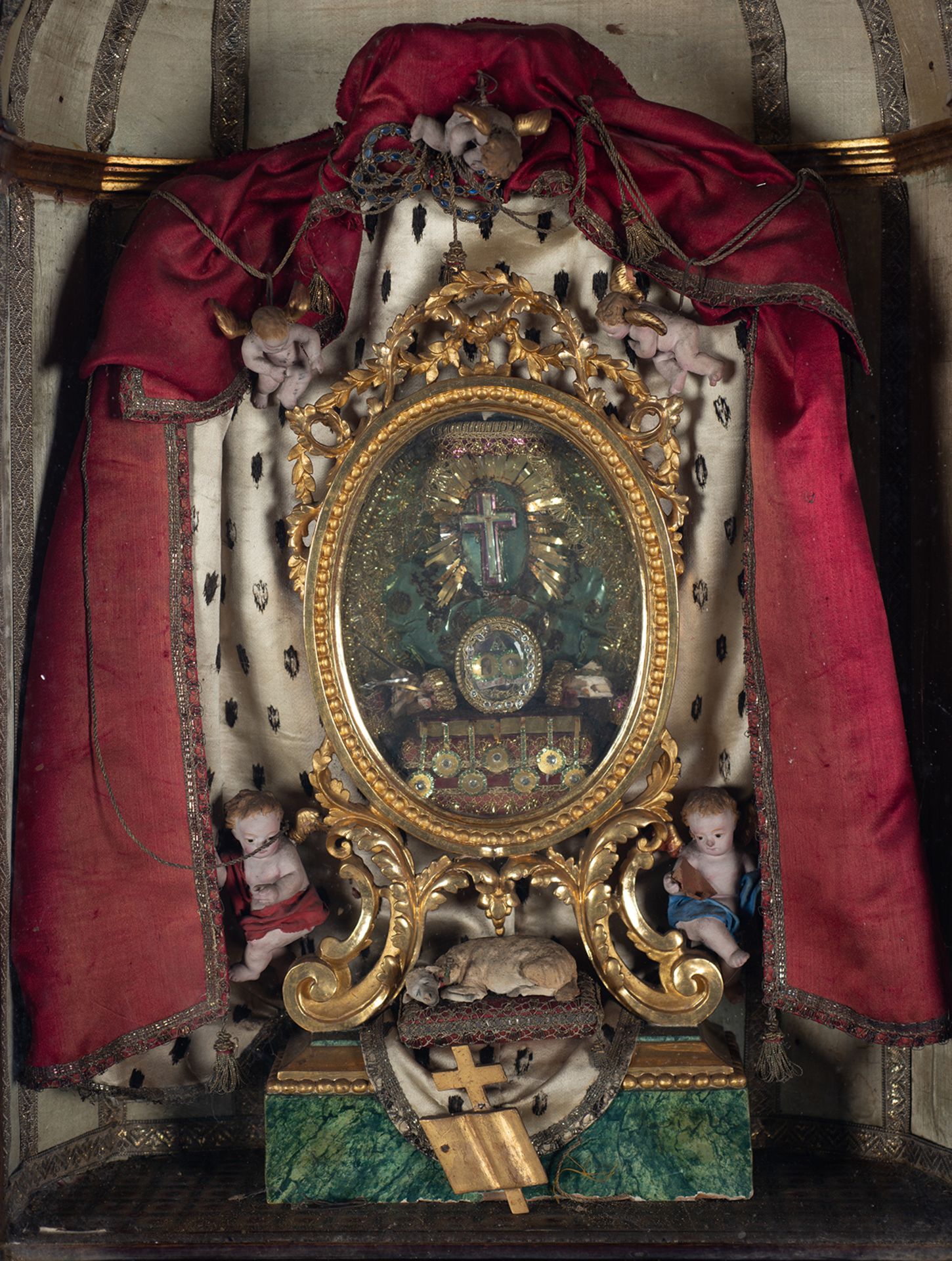 Large Mallorcan reliquary, 18th century - Image 2 of 4