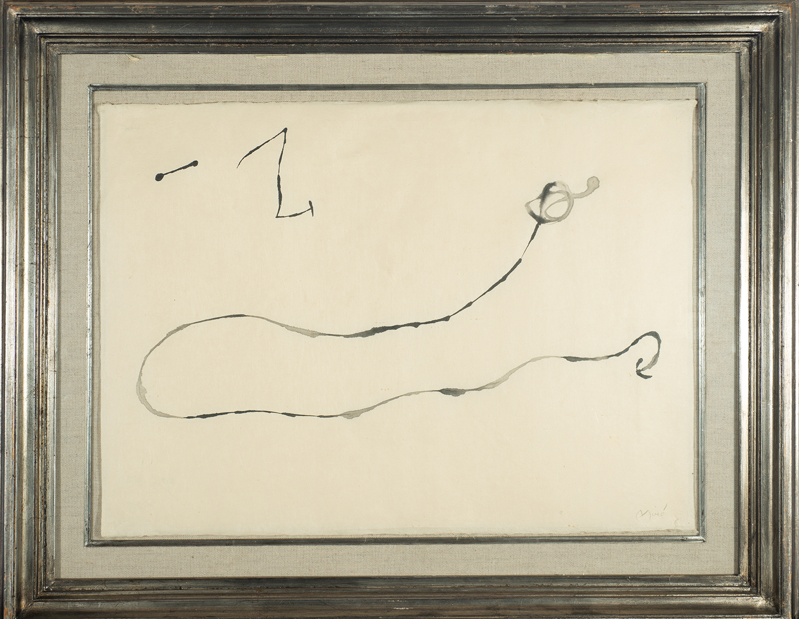 Joan Miró (1893 - 1983), "Untitled", Ink on paper