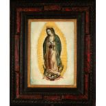 Virgin of Guadalupe, 18th century Mexican colonial school