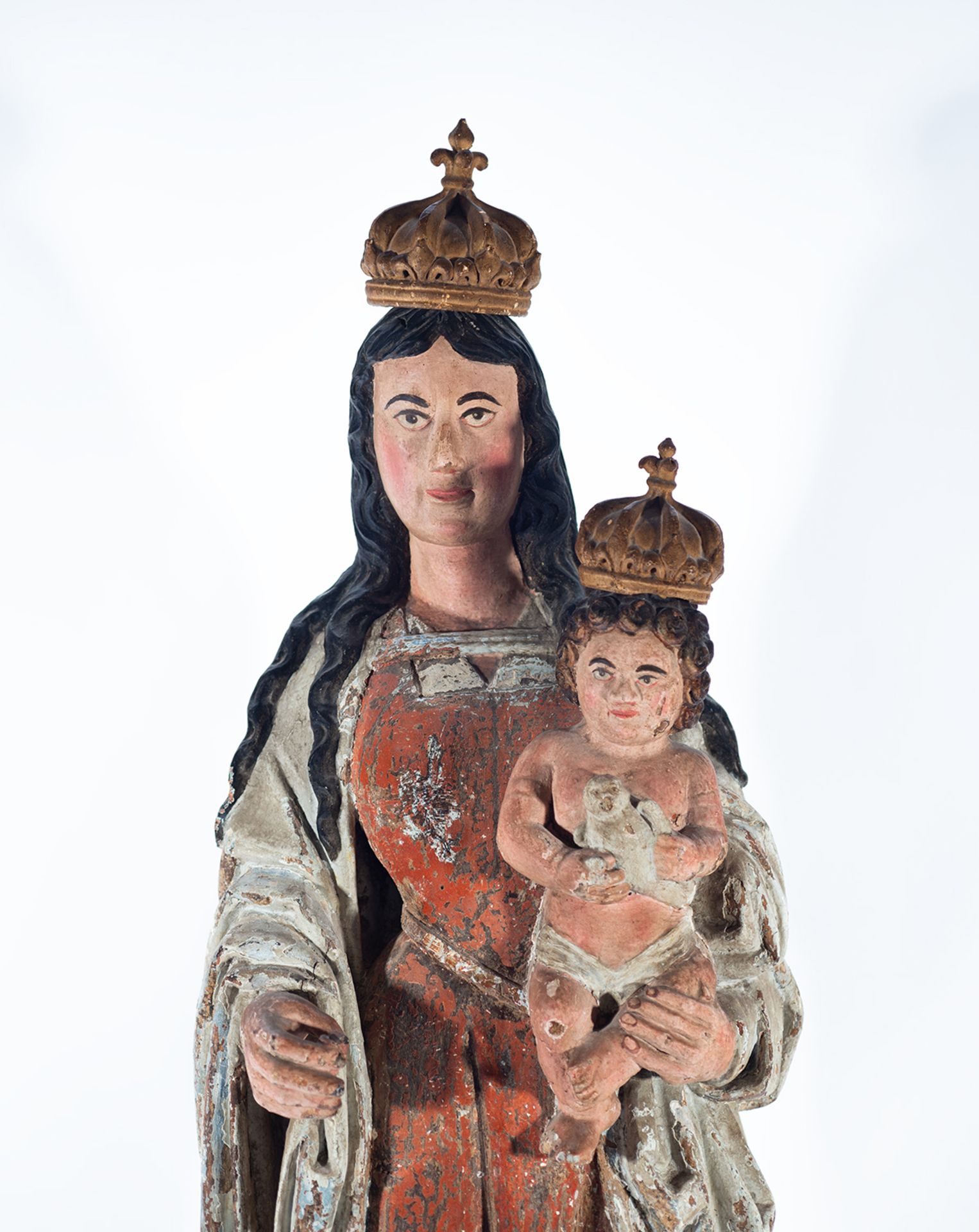 Madonna with Child, 16th century French school - Image 5 of 6