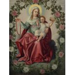 Virgin with Child, Spanish Flemish school from the 16th century