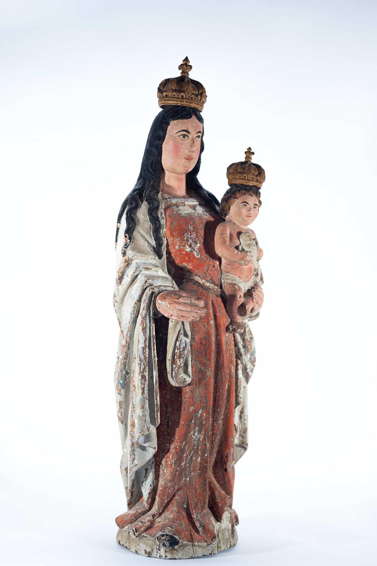 Madonna with Child, 16th century French school - Image 3 of 6