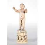Indo-Portuguese Enfant Jesus in ivory from the 17th century
