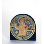 Exceptional Limoges plaque, 13th - 14th century