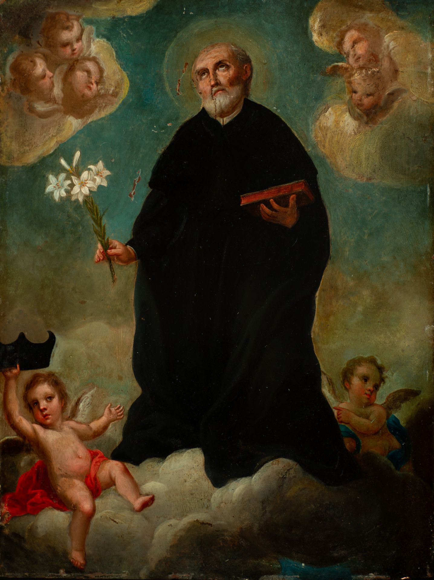 Saint Joseph of Calasanz, 17th century Italian school