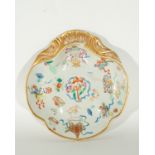 A rare Chinese export porcelain tray, 18th century