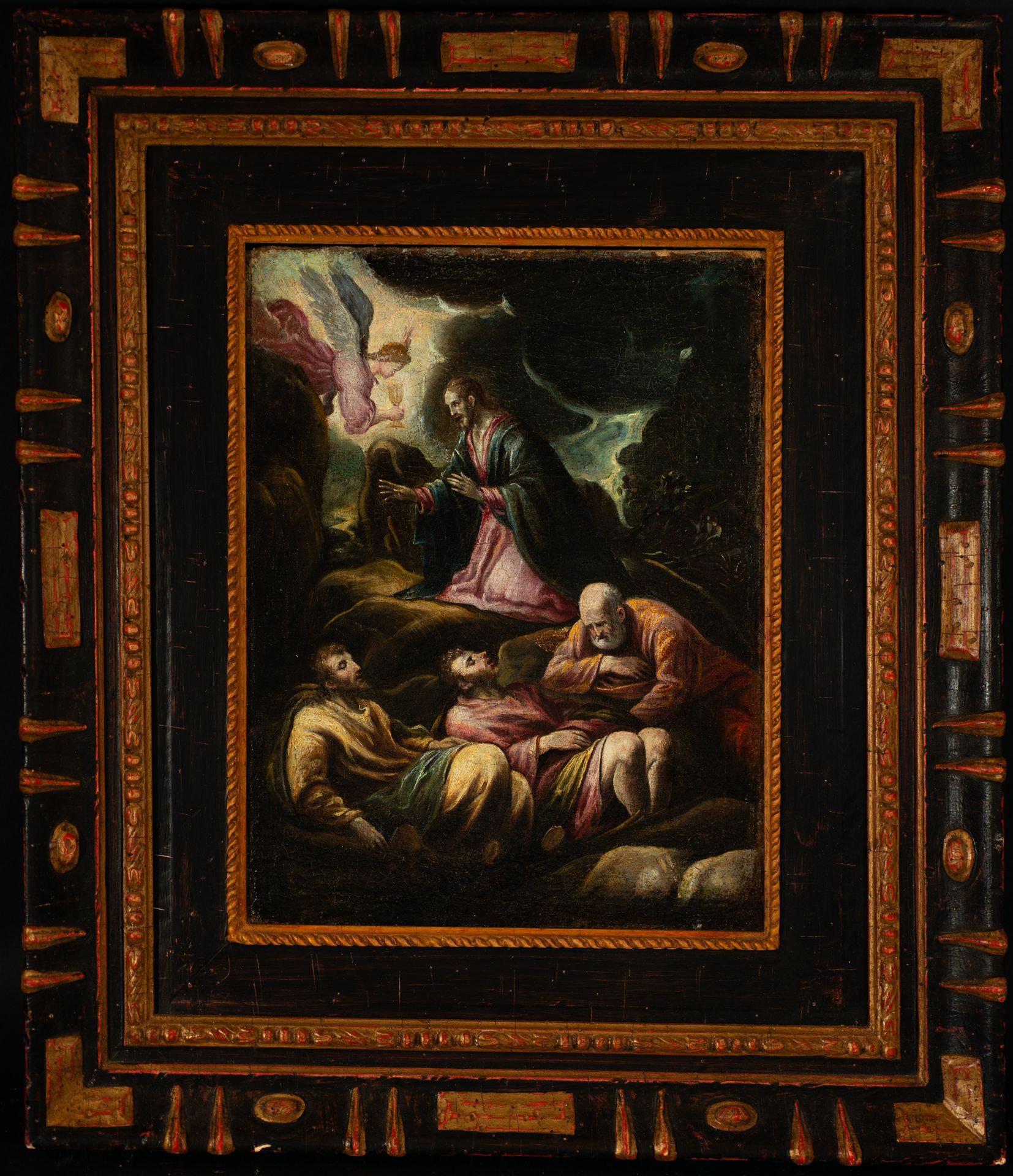 The Prayer in the Garden, El Greco circle (Candía, 1541 - Toledo, 1614), Italo-Cretan school, 16th -
