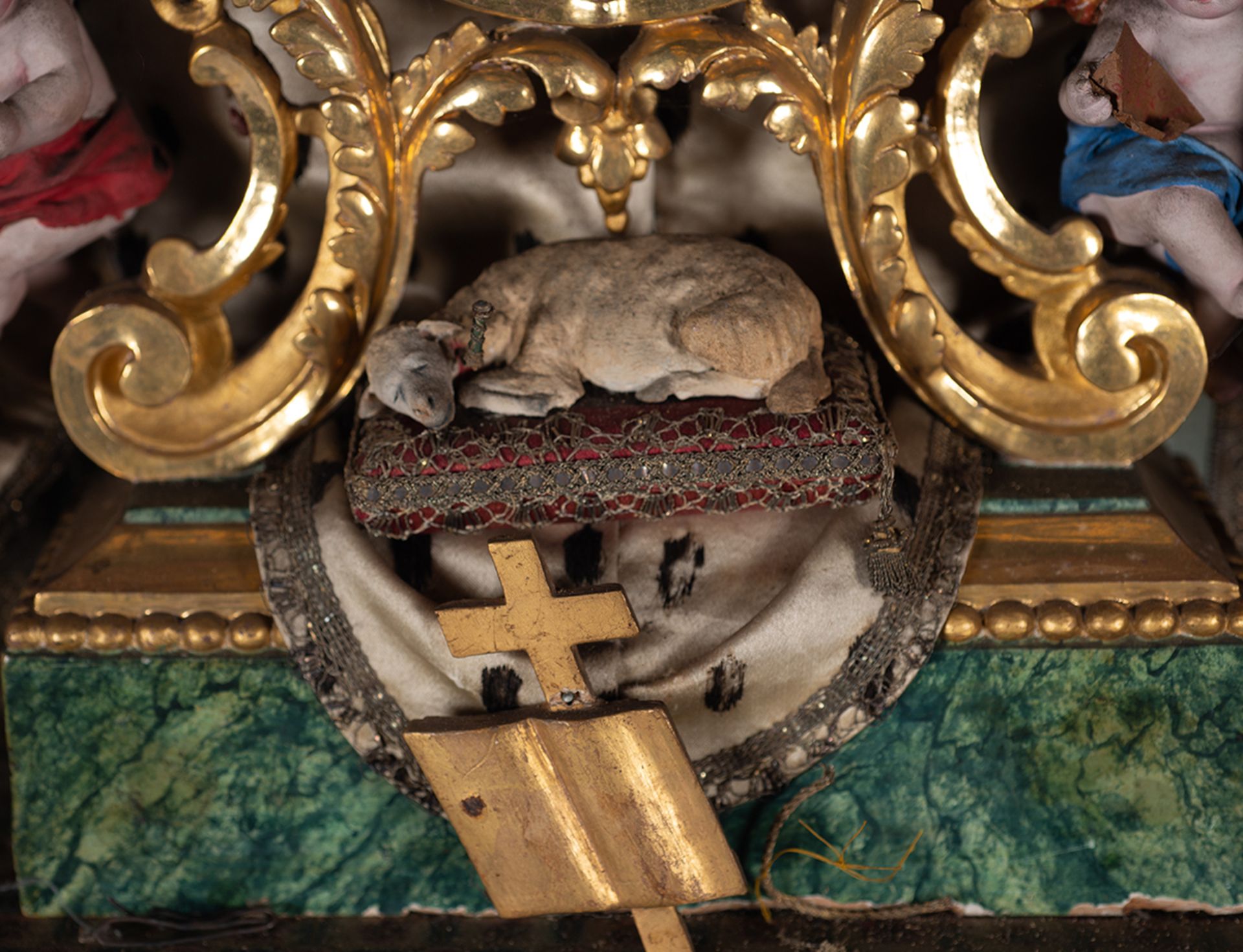 Large Mallorcan reliquary, 18th century - Image 3 of 4