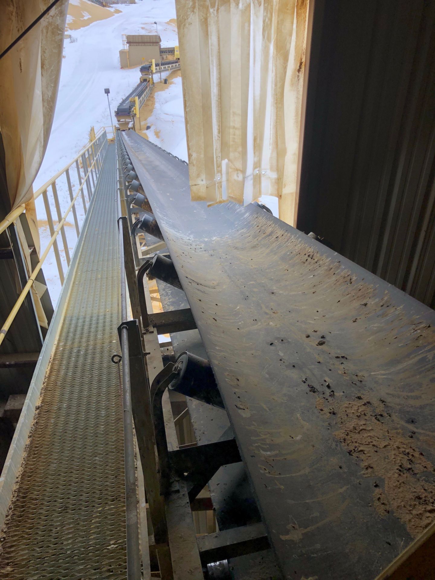 American Bin & Conveyor Model 36x147 36" x 140' Power Belt Conveyor, S/N 14-603, Asse - Subj to Bulk - Image 4 of 5