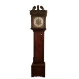 A Fine Irish Mahogany Chippendale Longcase Clock