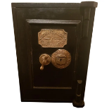 A fine original Victorian safe by Richard M Lord of Wolverhampton.