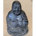 A Japanese Pottery Figure off Buddah.