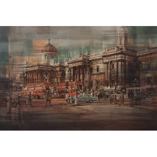 Eric Mason (1921-1986) ‘The National Gallery’ circa 1964 oil on canvas size: 610 x 915mm within a