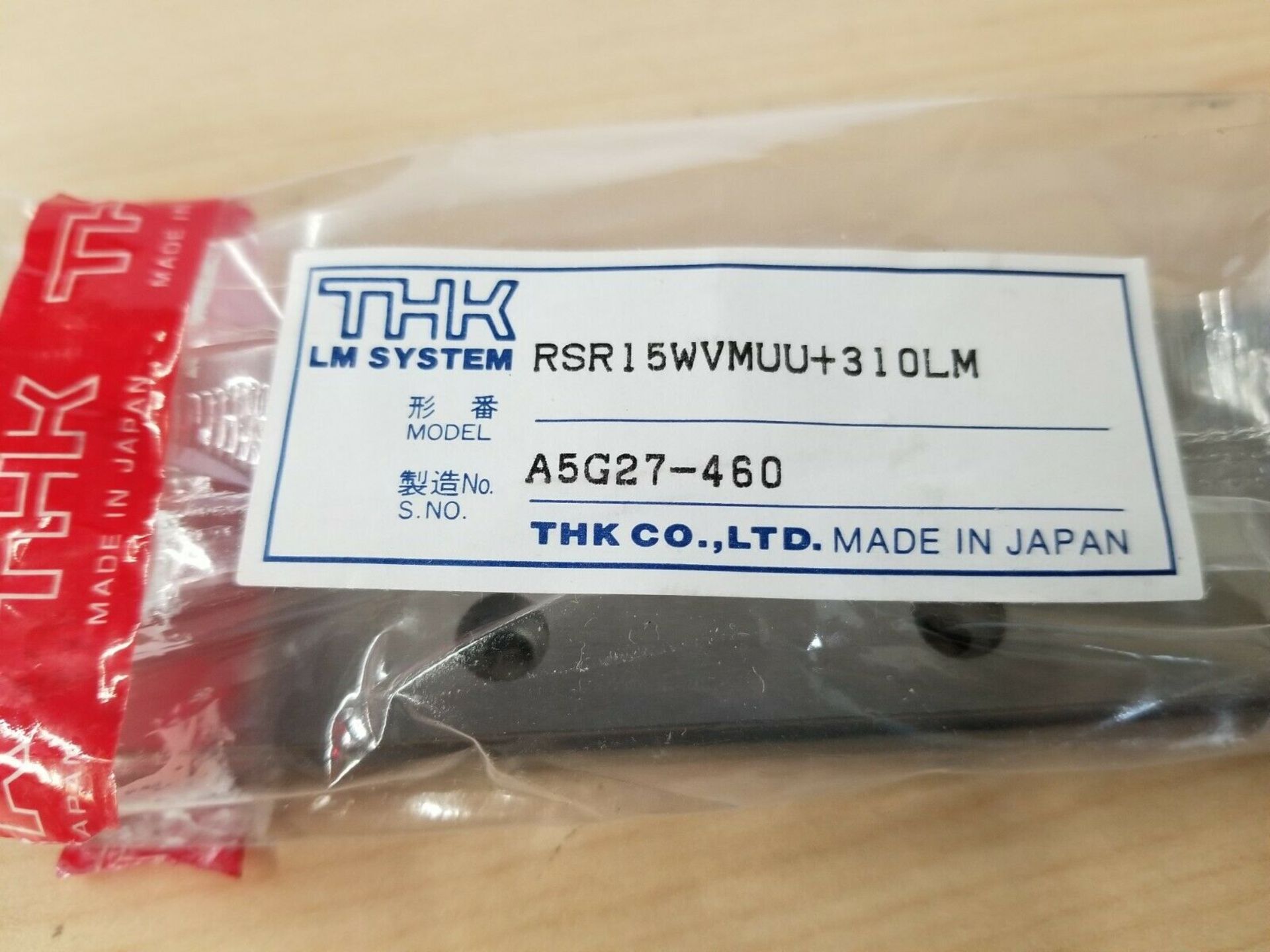 NEW THK LINEAR RAIL & BEARING BLOCK - Image 3 of 3