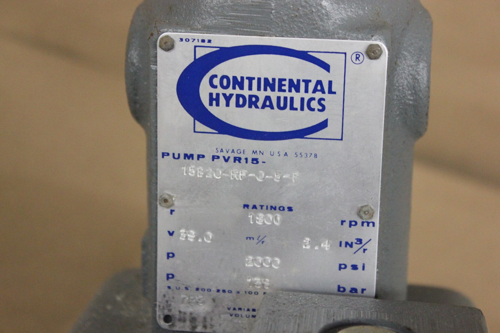 NEW CONTINENTAL HYDRAULIC PUMP - Image 6 of 8