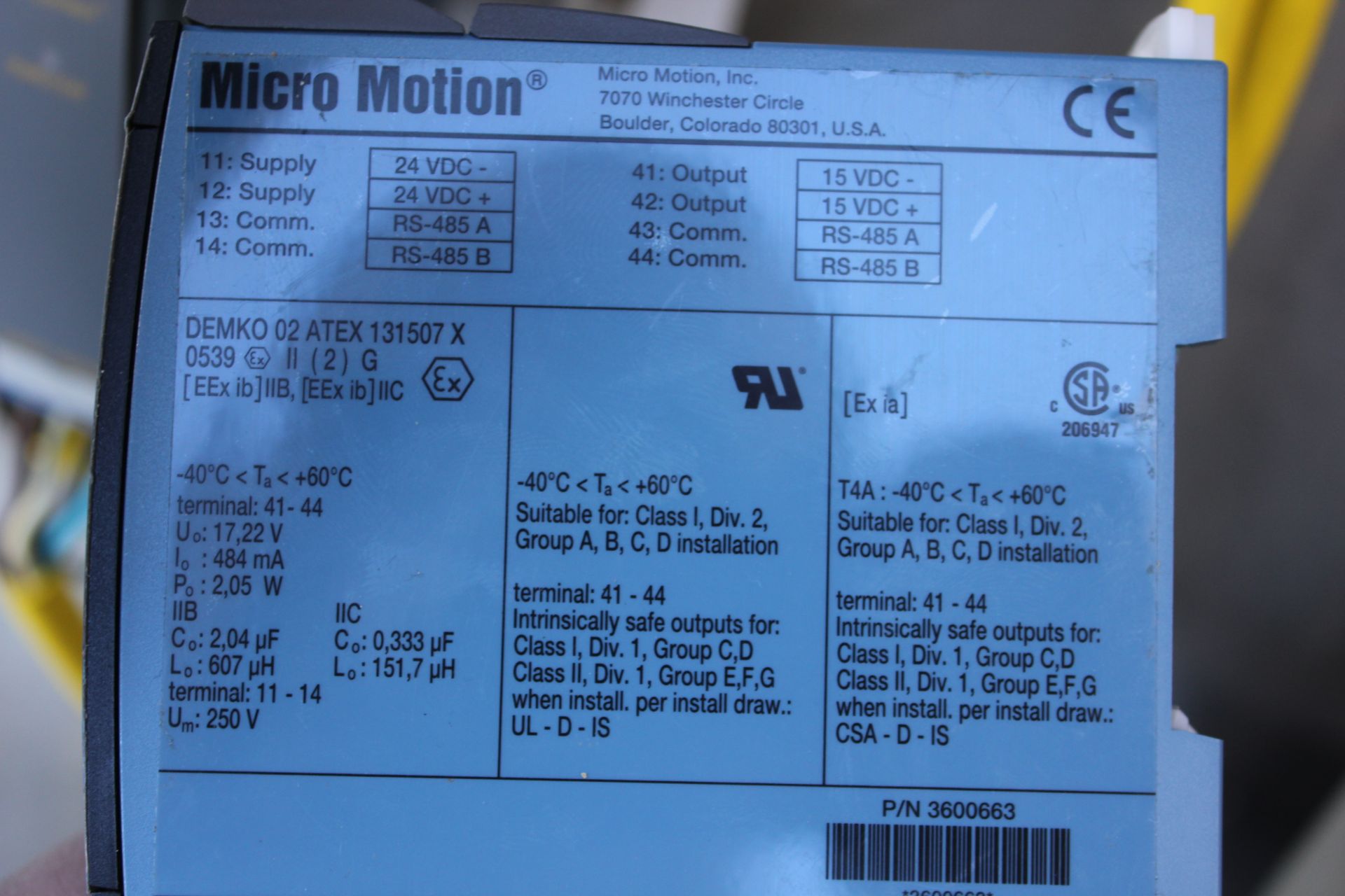 KDC SYSTEMS MICRO MOTION SANITARY PROCESS FLOW SYSTEM AND PLC CONTROL - Image 55 of 55