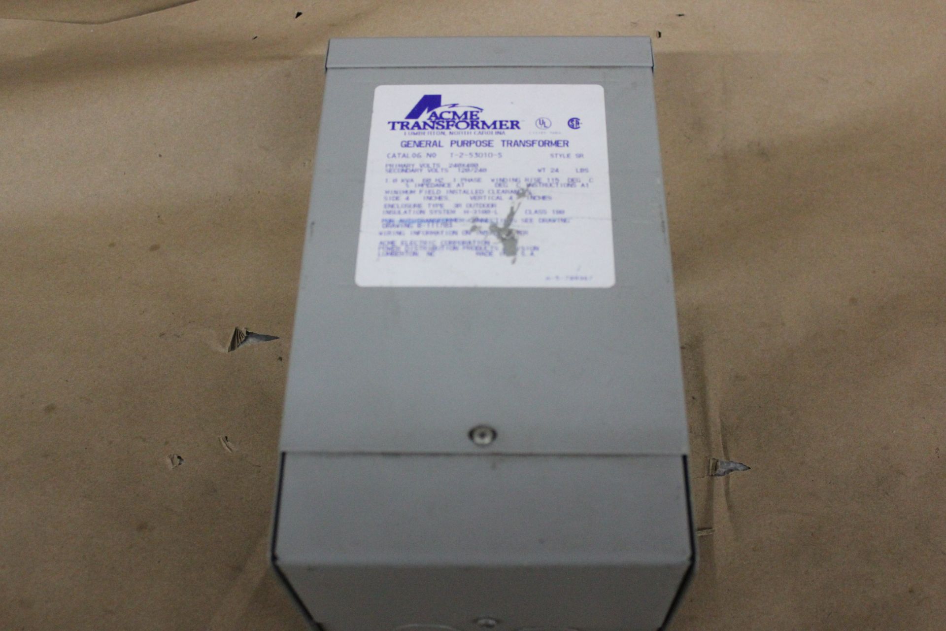 ACME GENERAL PURPOSE TRANSFORMER