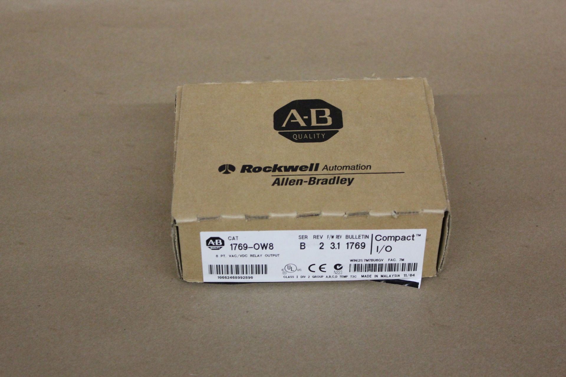 NEW ALLEN BRADLEY COMPACT I/O PLC MODULE