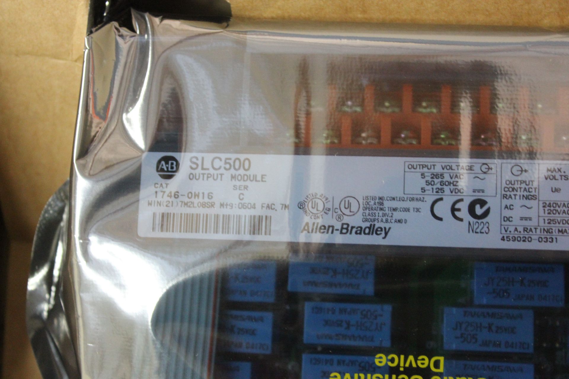 NEW ALLEN BRADLEY SLC500 PLC MODULE - Image 4 of 4