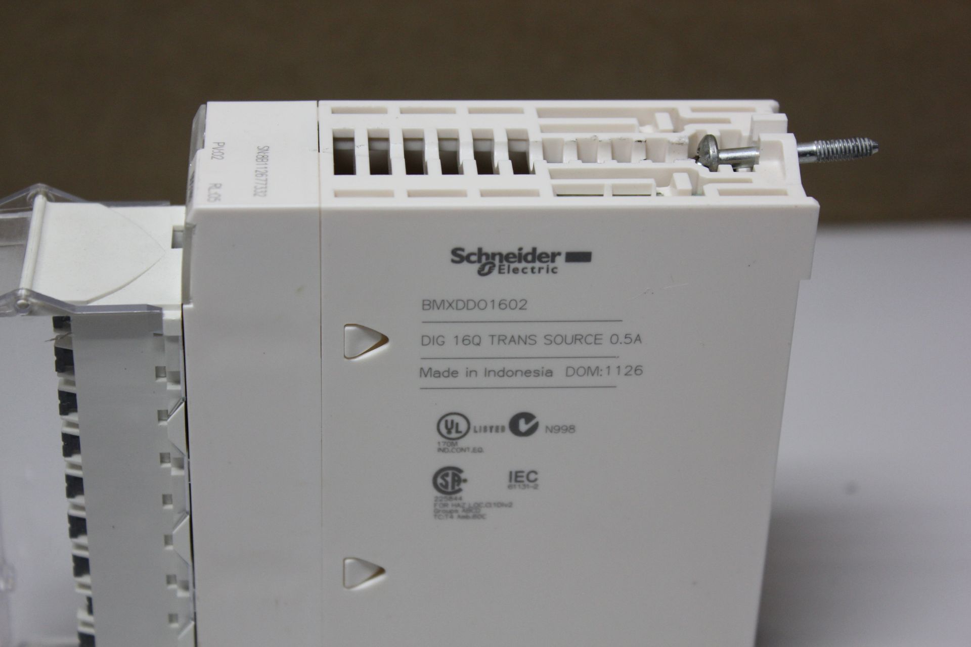 SCHNEIDER ELECTRIC MODICON PLC MODULE - Image 2 of 2