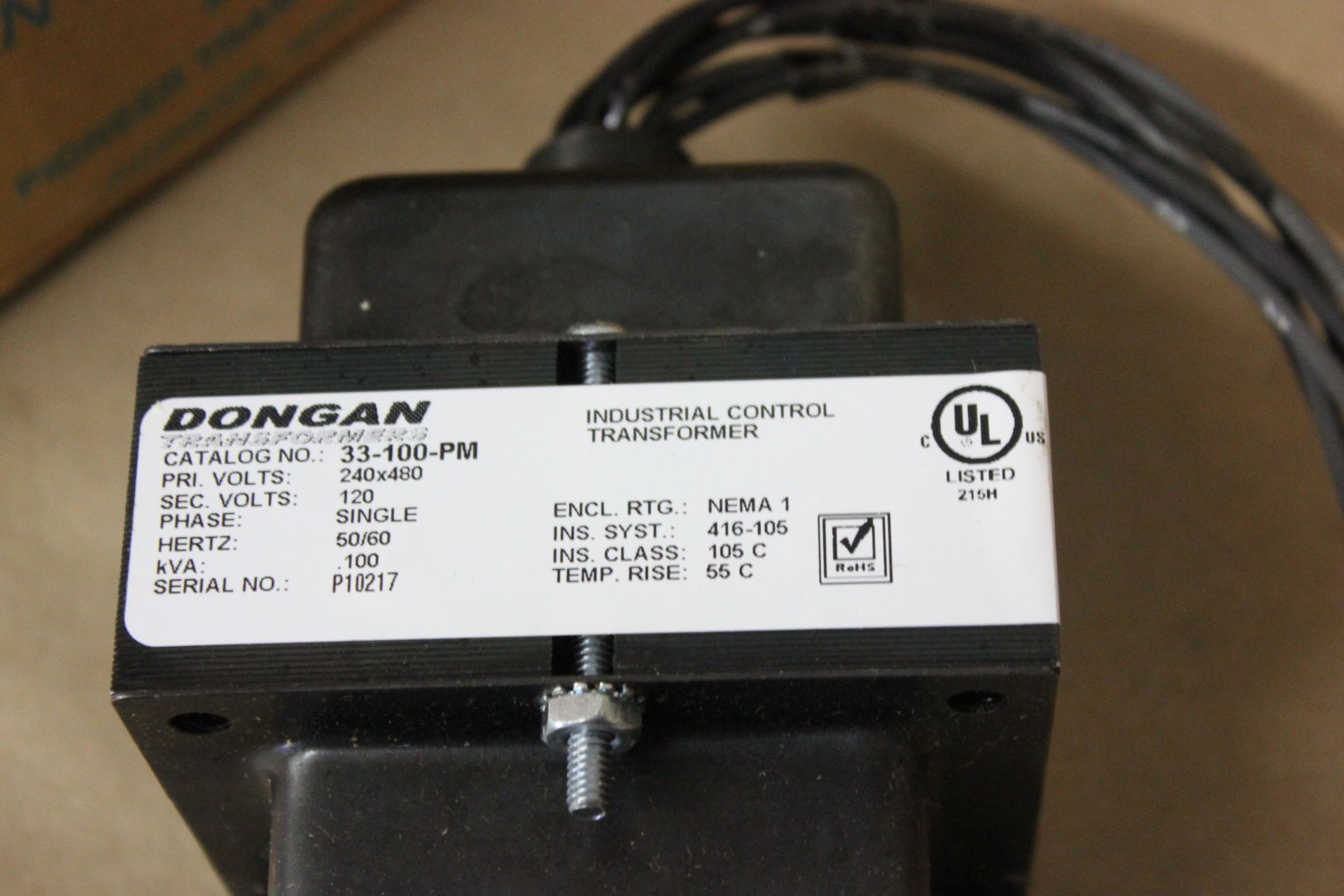 NEW DONGAN CONTROL TRANSFORMER - Image 4 of 4