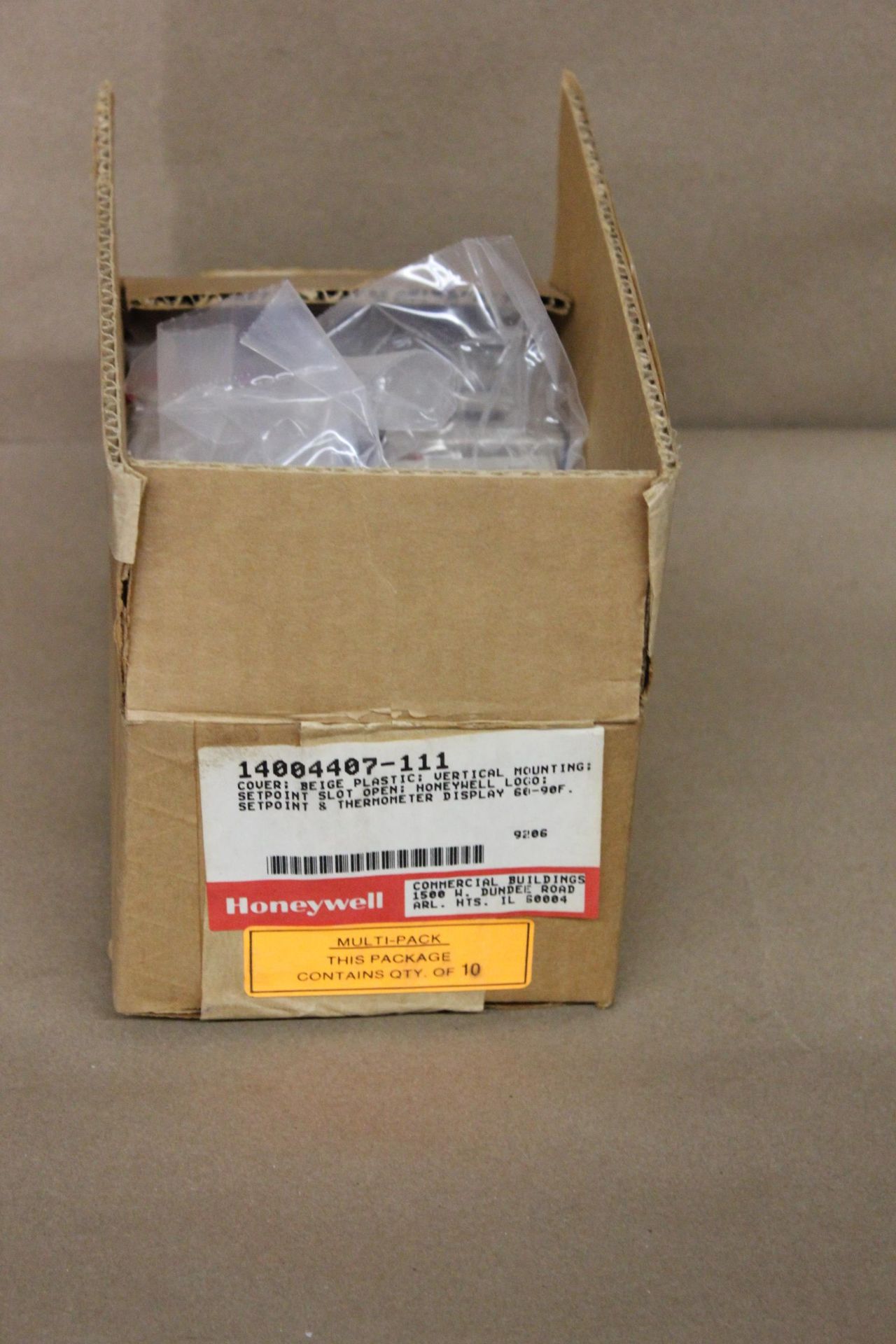 LOT OF NEW HONEYWELL THERMOSTAT COVERS